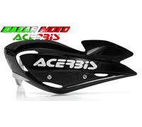 COPPIA PARAMANI NERO UNIKO ATV + KIT MONTAGGIO UNIVERSALI MOTOCROSS ACERBIS