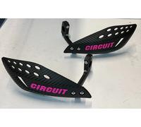 Coppia Paramani VECTOR CIRCUIT Carbonio Rosa Motard Cross Quad Enduro