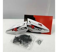 Coppia paramani Vertigo con kit di montaggio RTECH R-KITPMVTBN00 Handguard set