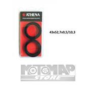 Coppia Paraoli Forcella 43x52,7x9,5/10,3 Ktm Exc Racing 520 2000 2001