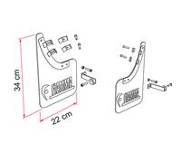 Coppia Paraschizzi Anteriori Ducato Dopo 2006 06606-01- Mud Flap Front