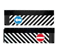 Serie Paraspruzzi Posteriori per Autocarri- Rimorchi cm.240 x 38