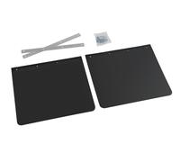 Coppia paraspruzzi neri personalizzati - 62x40 cm - Stampa 3 colori