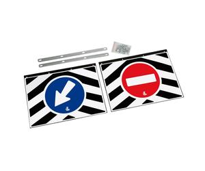 COPPIA PARASPRUZZI SCHIZZI PER CAMION UNIVERSALI CON SEGNALETICA IN PVC NERO NEW
