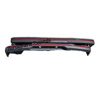 COPPIA PARAURTI ANTERIORE E POSTERIORE PEUGEOT 205 GTI CON BORDO ROSSO NUOVI