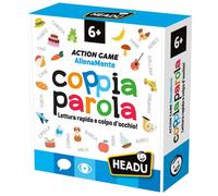 Headu Gioco da tavolo Coppia Parola - Lettura rapida e colpo d'occhio - 5-8 anni