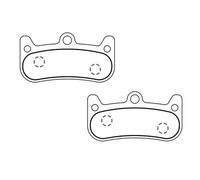 coppia pastiglie all-round compatibili con formula cura 4 525160793 FERODO freni