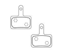coppia pastiglie all-round compatibili shimano deore e tektro 525160713 FERODO f