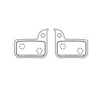 coppia pastiglie all-round specifiche e-bike compatibili sram force / red 22 / l