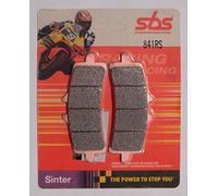Coppia Pastiglie Anteriori SBS Sinterizzate 841 RS uso Strada Pista