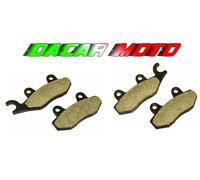 COPPIA PASTIGLIE ANTERIORI SINISTRA E DESTRA HYOSUNG MS3 125/250 2006 2007 2008