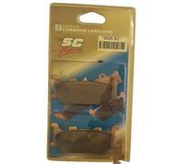 COPPIA PASTIGLIE CARBONE LORRAINE CL 3025 SC ITALJET 125 JUPITER 2002