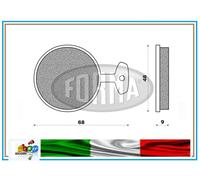 COPPIA PASTIGLIE FORMA DP02007 PER YAMAHA XS 650 FRONT -75-76