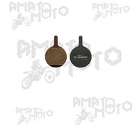 COPPIA PASTIGLIE FRENO ALLIGATOR SEMI METALLICHE BICI MTB LOUISE CLARA MAGURA