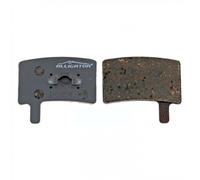 Coppia Pastiglie Freno Bici Semi-Metalliche + Molle per Hayes Stroker Trail, Carbon, Gram