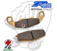 COPPIA PASTIGLIE FRENO CARBONE LORRAINE KAWASAKI GPZ 500 S 2003 ANTERIORE