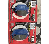 Coppia Pastiglie Freno Ceppi X Disco HONDA SH 350 2020 Al 2024 EBC CARBONIO
