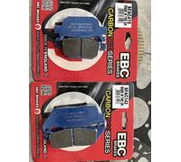 Coppia Pastiglie Freno Ceppi XDisco HONDA SH 125/150 i 2017 al 2025 EBC CARBONIO