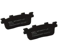 COPPIA PASTIGLIE FRENO EBC SFA607 Scooter KYMCO