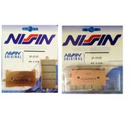 COPPIA PASTIGLIE FRENO NISSIN ORIGINALI SINTETIZZATE HONDA 2P-371ST
