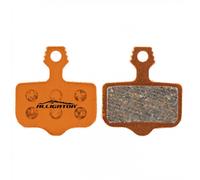 Coppia Pastiglie Freno Organiche Alligator per Avid Elixir, X0, XX, Level