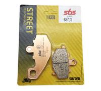 SBS Mobile Pastiglie freno posteriori 687LS Sinter Kawasaki Versys 650 2009