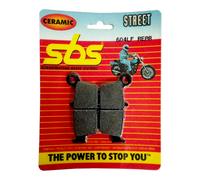 Coppia pastiglie freno posteriori CERAMIC SBS 604 Honda CR 250 / R 1987/1994