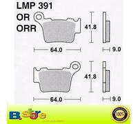 COPPIA PASTIGLIE FRENO SINTERIZZATE OFFROAD AP RACING Husaberg FE 501 2013