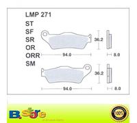 AP Racing Coppia Pastiglie Freno Off-Road Sinterizzate