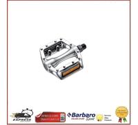 Coppia Pedali Bici BMX Alluminio Filettati 9/16 Silver Per Bicicletta Union