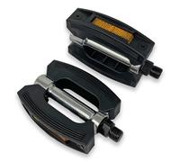 COPPIA PEDALI BICICLETTA ERRE FRENO A BACCHETTA VINTAGE RETRO GOMMA METALLO