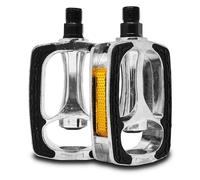 Coppia Pedali Classici Antiscivolo per Bici universali per Bicicletta Vintage con rinfrangenti Mountain City Bike Unisex (Classici)
