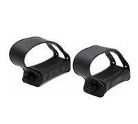 COPPIA PEDALI CYCLETTE PEDALIERA FILETTO PICCOLO 1/2 CON CINGHIE REGOLABILI