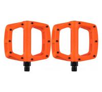 Coppia pedali flat dmr v8 arancio