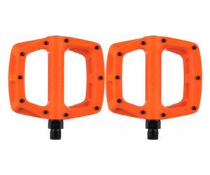 Coppia pedali flat dmr v8 arancio