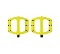 coppia pedali flat spoon dc giallo SPPED002172 SPANK flat bici pedali