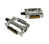 COPPIA PEDALI IN ALLUMINIO STILE VINTAGE PER BICI BICICLETTA UNIVERSALE