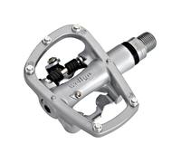 Coppia Pedali MTB Plateau / Clip Alluminio Asse Cr-Mo Sigillato WELLGO