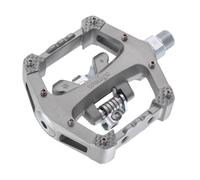 Coppia Pedali MTB Plateau / Clip Magnesio Asse Cr-Mo Sigillato WELLGO wamd10 per