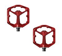coppia pedali stamp 7 large rosso CB16003 Crank Brothers flat bici pedali