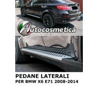 Coppia pedane laterali per Bmw X6 E71 2008 2014 sotto porta predellini .,