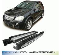 Coppia pedane laterali per Mercedes ML W164 dal 2005>2011 side steps