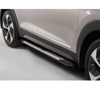 Coppia Pedane Laterali Sottoporta alluminio antiscivolo per Toyota Rav 4 06-12