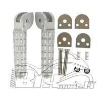 COPPIA PEDANE PEDALI PEDALINE POGGIAPIEDI POSTERIORI DUCATI MONSTER 696 796