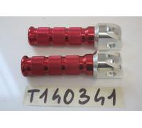 Coppia pedane pilota alluminio anodizzato Front step pillion set Kawasaki EX 250