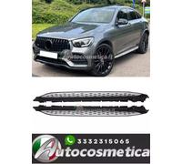 Coppia pedane predellini laterali GLC X253 2015- 2022 ABS e Alluminio I° qualita