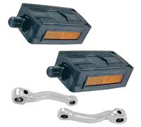 COPPIA PEDIVELLA PEDIVELLE MESSA IN MOTO COMPLETI DI PEDALINI PIAGGIO CIAO 50