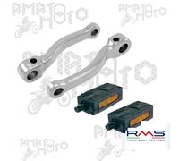 COPPIA PEDIVELLA PEDIVELLE MESSA IN MOTO RMS COMPLETI DI PEDALINI PIAGGIO CIAO 5