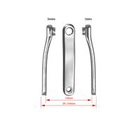COPPIA PEDIVELLE 172.5mm E-BIKE CK 632/IS FSA