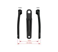 COPPIA PEDIVELLE E-BIKE 160mm CK 762/IS FSA